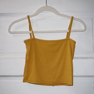 Brandy Melville Mustard Tank Top